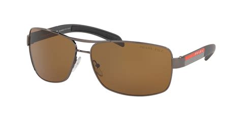 prada linea rossaps 54is 5av-5z1gunmetal|Prada Linea Rossa Men's Sunglasses, PS 54IS .